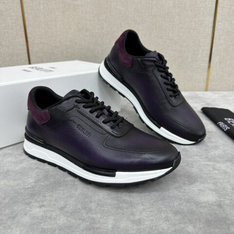 BERLUTI Fast Track皮革运动鞋