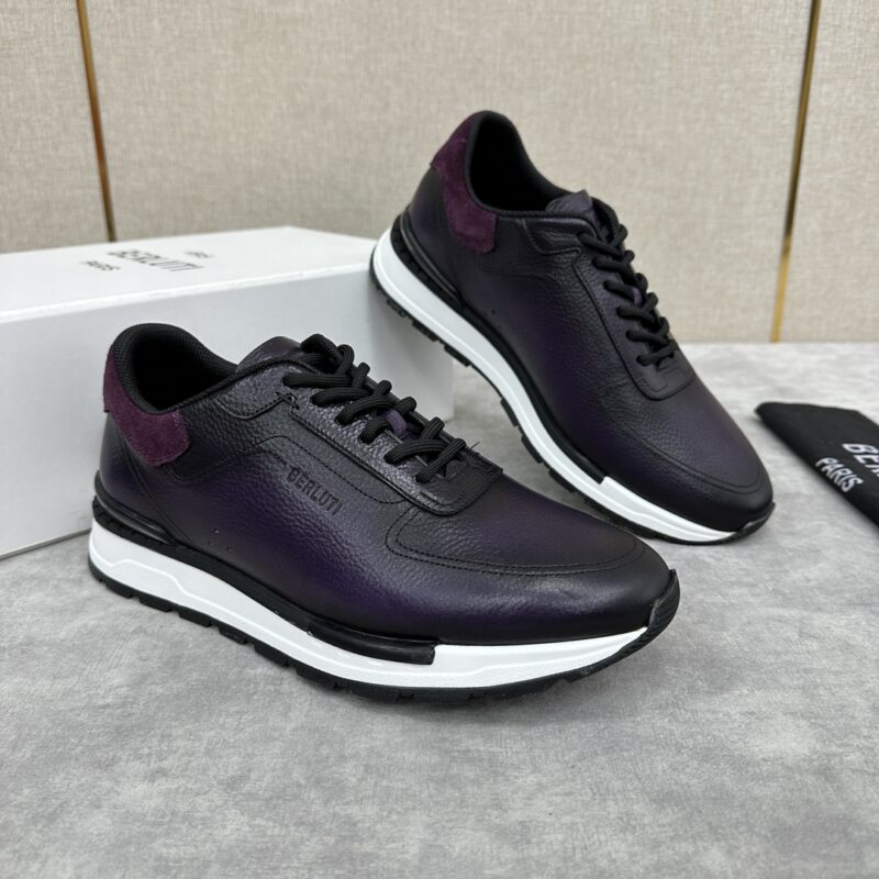 BERLUTI Fast Track皮革运动鞋