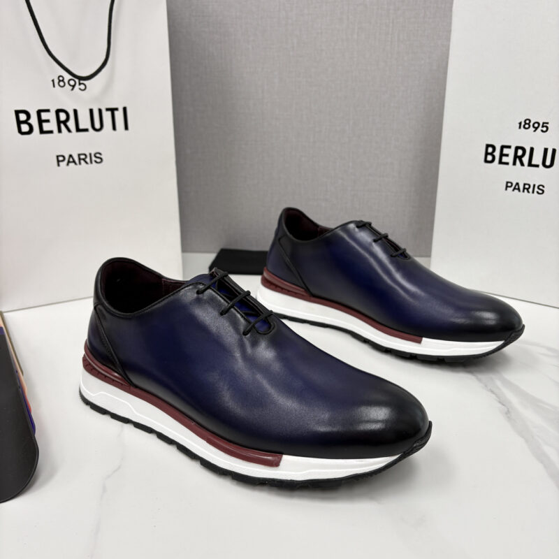 BERLUTI  Fast Track皮革运动鞋
