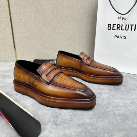 BERLUTI ALTO 套脚牛津鞋