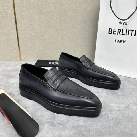 BERLUTI ALTO 套脚牛津鞋