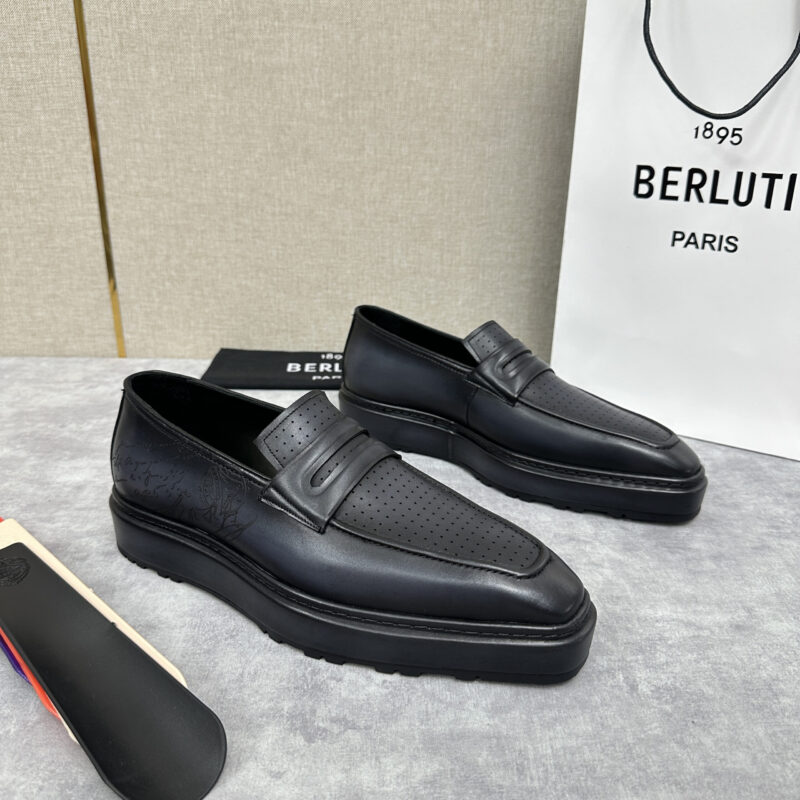 BERLUTI ALTO 套脚牛津鞋