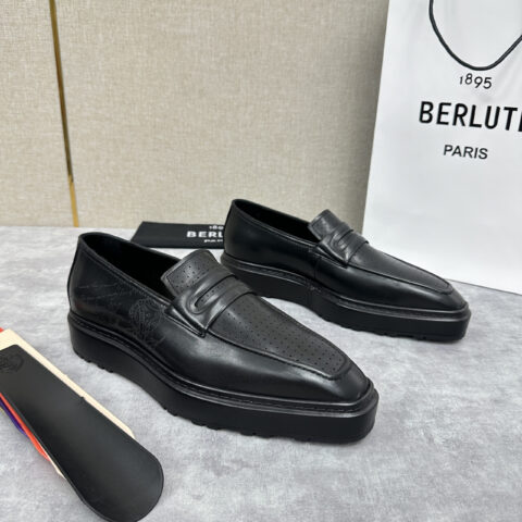 BERLUTI ALTO 套脚牛津鞋
