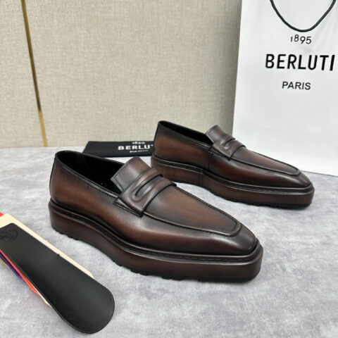 BERLUTI ALTO 套脚牛津鞋