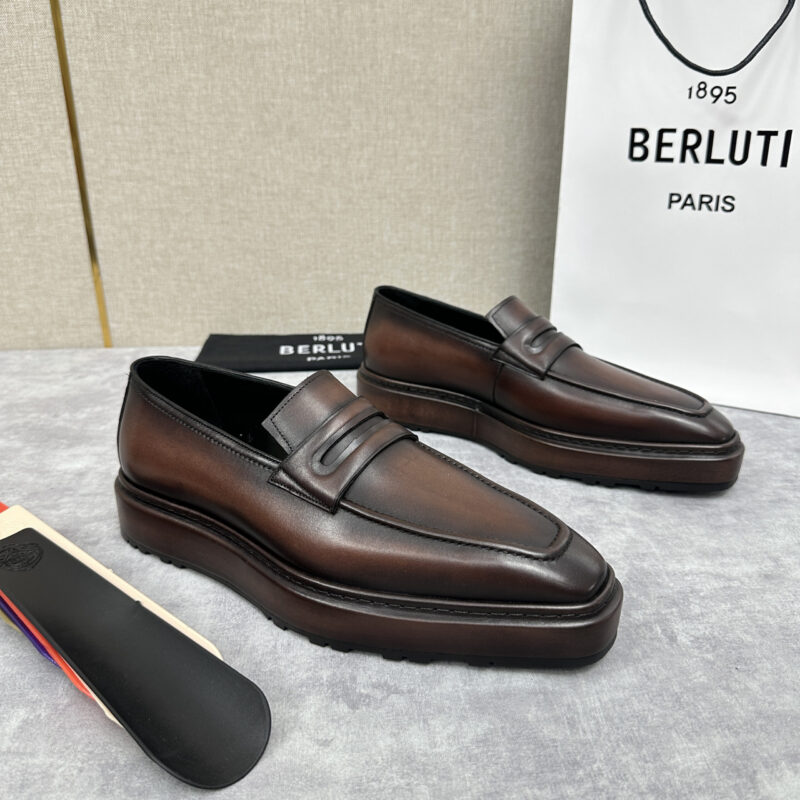 BERLUTI ALTO 套脚牛津鞋