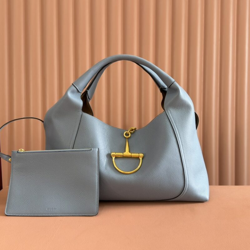 GUCCI Softbit系列 型号：837466蓝色/原厂皮