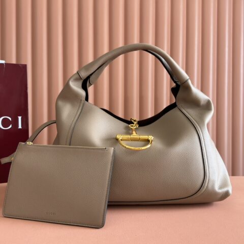 GUCCI Softbit系列 型号：837466卡其色/原厂皮