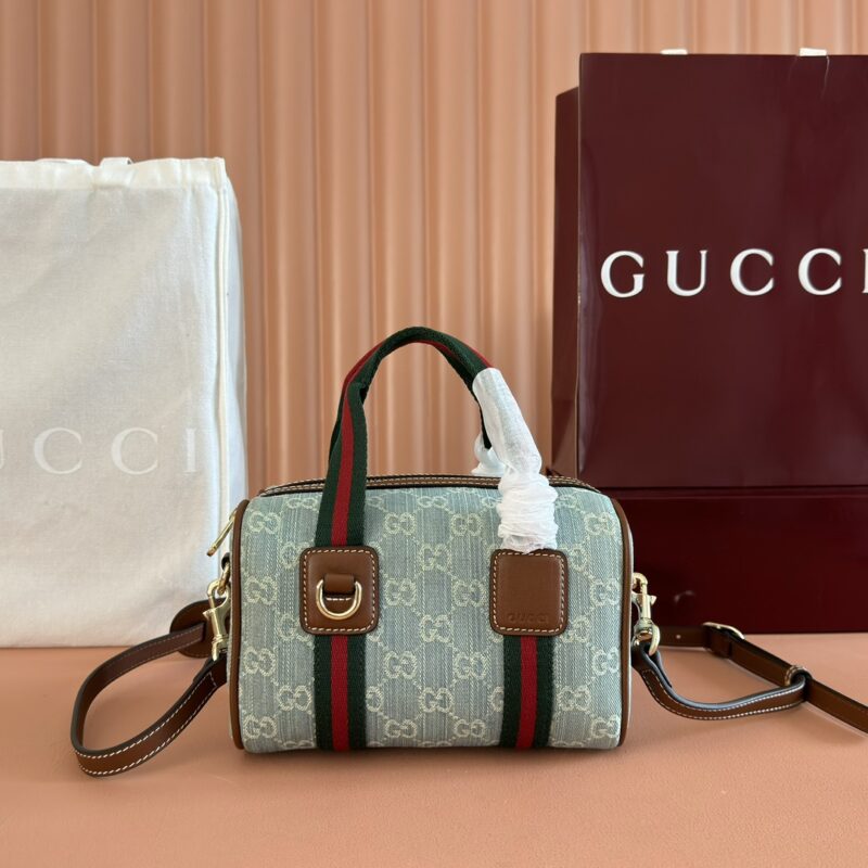 GUCCI GG Supreme 型号:859975 蓝色牛仔