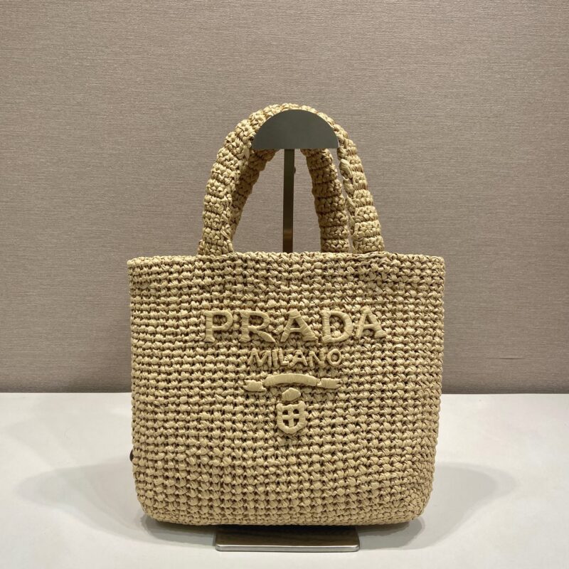 PRADA 纤维托特包👏1BG422小号新色