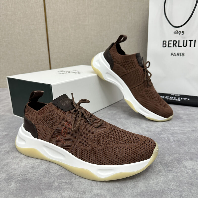 BERLUTI Shadow 飞织运动鞋履