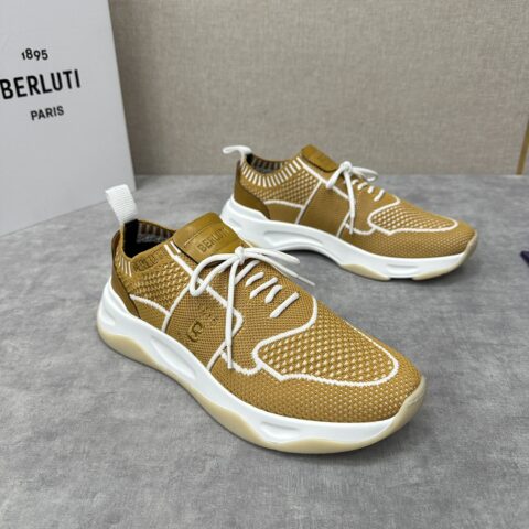 BERLUTI Shadow 飞织运动鞋履