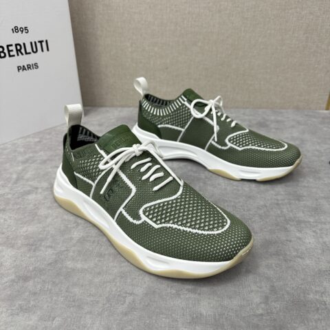 BERLUTI Shadow 飞织运动鞋履