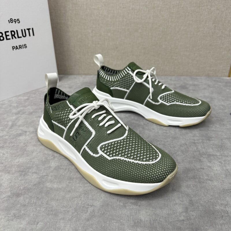 BERLUTI Shadow 飞织运动鞋履