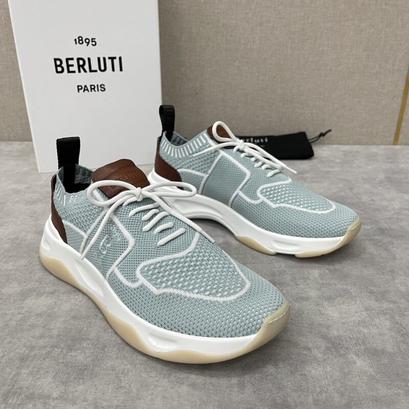BERLUTI Shadow 飞织运动鞋履