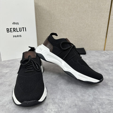 BERLUTI Shadow 飞织运动鞋履