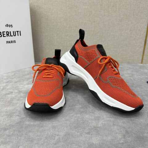 BERLUTI Shadow 飞织运动鞋履