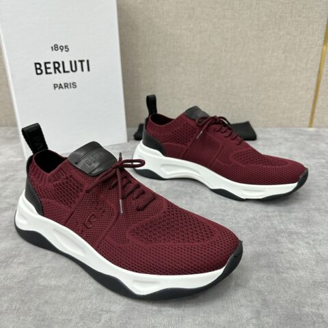 BERLUTI Shadow 飞织运动鞋履