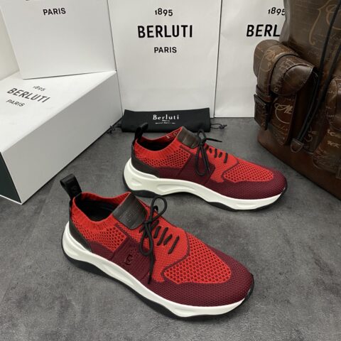 BERLUTI Shadow 飞织运动鞋履
