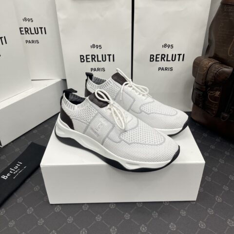 BERLUTI Shadow 飞织运动鞋履