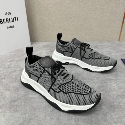 BERLUTI Shadow 飞织运动鞋履