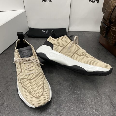 BERLUTI Shadow 飞织运动鞋履