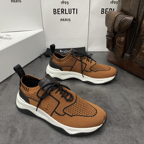BERLUTI Shadow 飞织运动鞋履