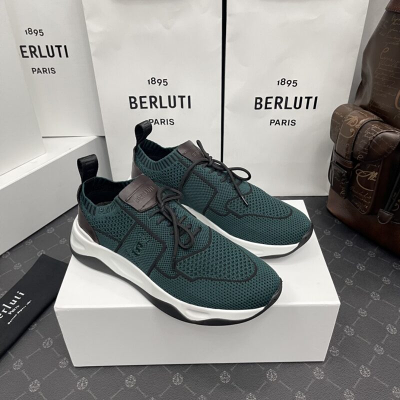 BERLUTI Shadow 飞织运动鞋履