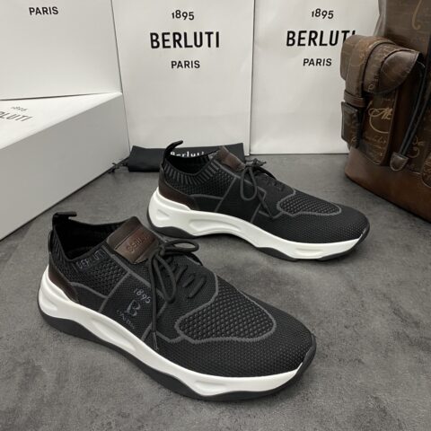 BERLUTI Shadow 飞织运动鞋履