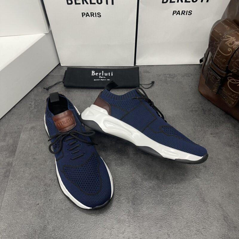 BERLUTI Shadow 飞织运动鞋履