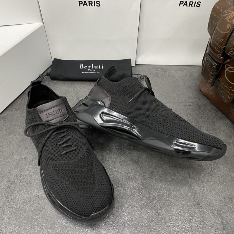 BERLUTI Shadow 飞织运动鞋履