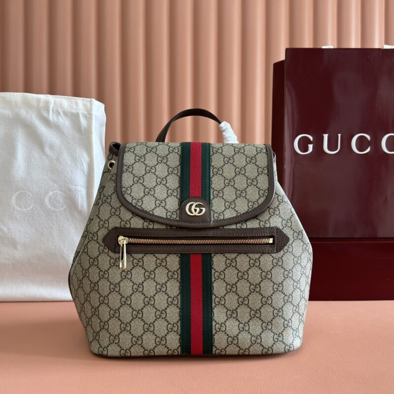 GUCCI Ophidia系列 型号：836855啡棕/pvc