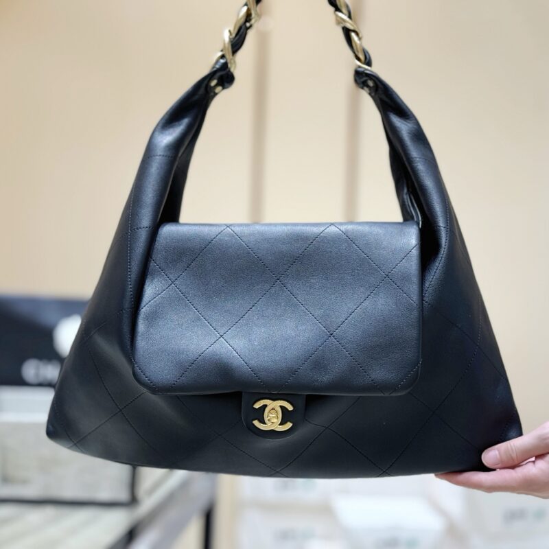 CHANEL 25K 走秀款 嬉皮hobo👜 AS5834