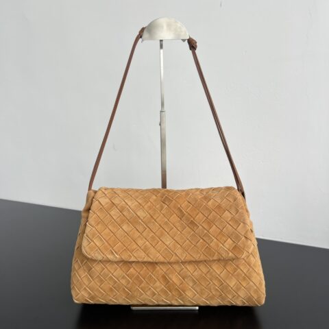 BV 麂皮Dustbag 857657反绒/琥珀棕