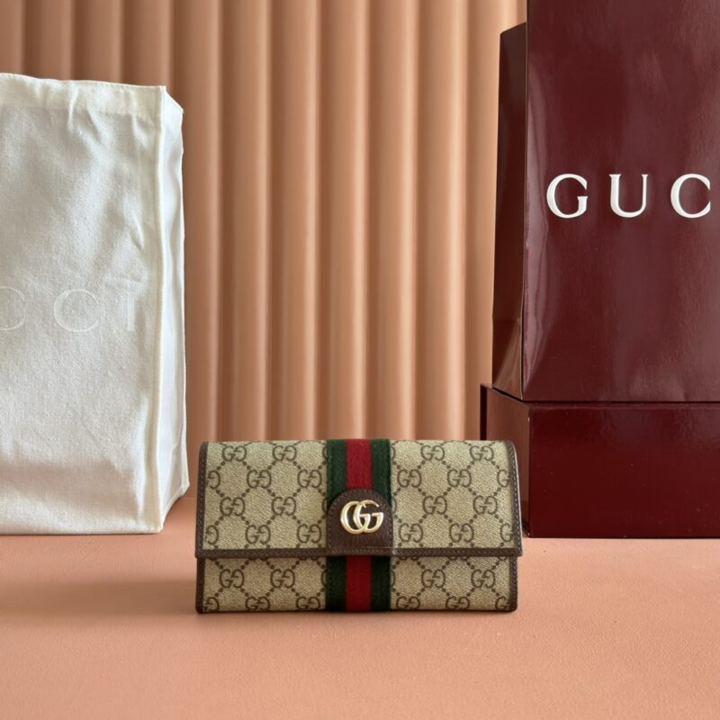 GUCCI Ophidia系列长款钱包838485