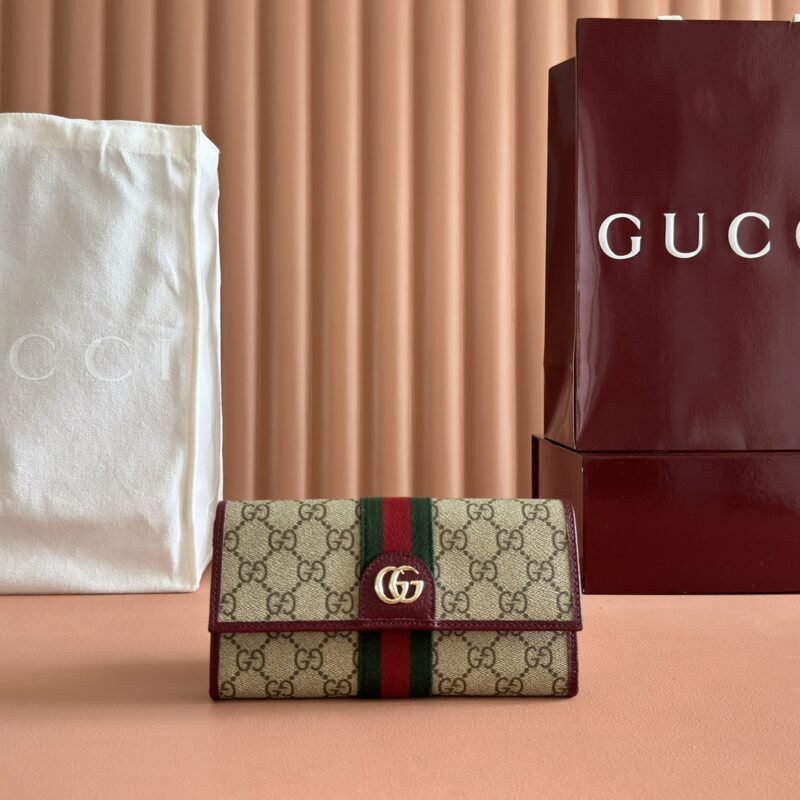 GUCCI Ophidia系列长款钱包 838485