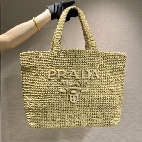 PRADA 纤维托特包👏1BG392