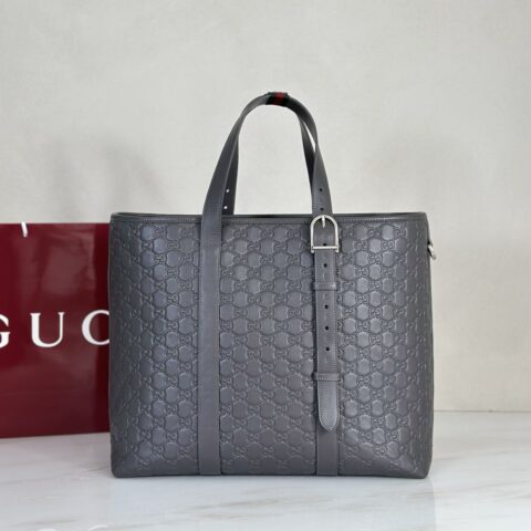 GUCCI 专柜品质，顶级原单货，实物实拍！款号850218深灰压花