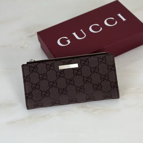 GUCCI 专柜品质，顶级原单货，实物实拍！款号875805深棕布