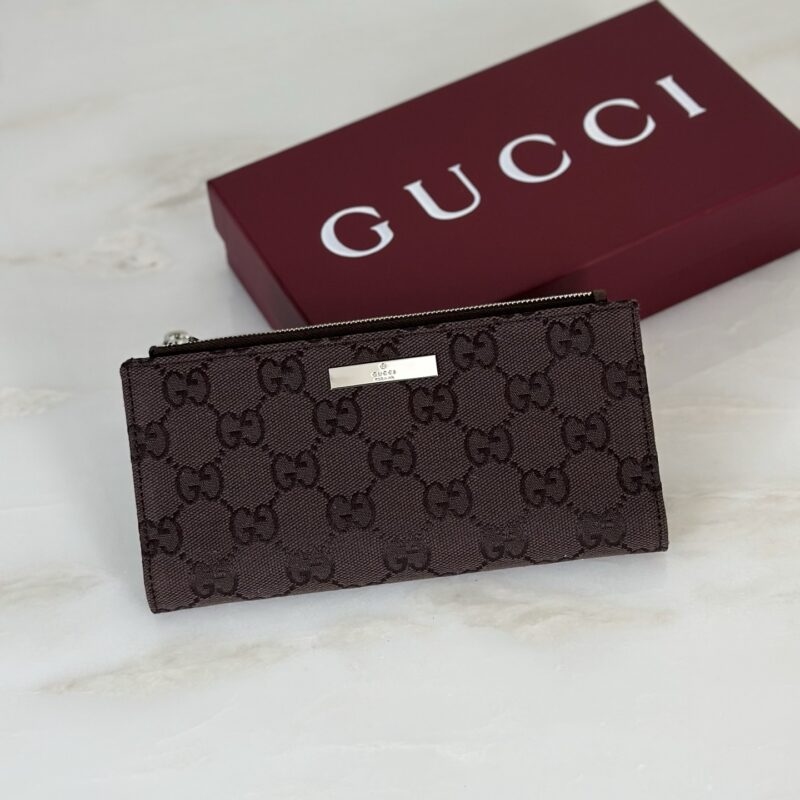 GUCCI 专柜品质，顶级原单货，实物实拍！款号875805深棕布