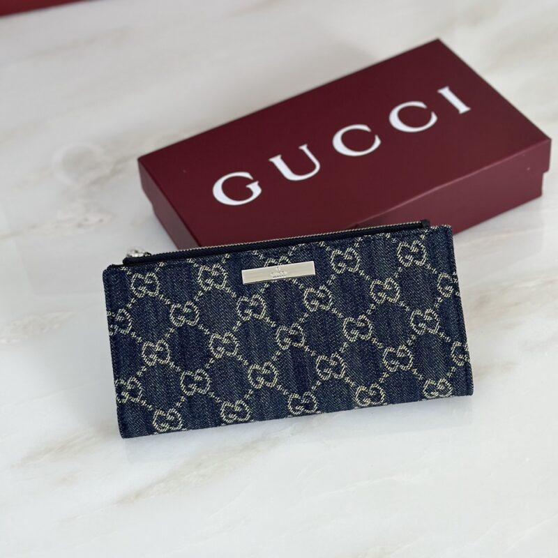 GUCCI 专柜品质，顶级原单货，实物实拍！款号875805深蓝牛仔
