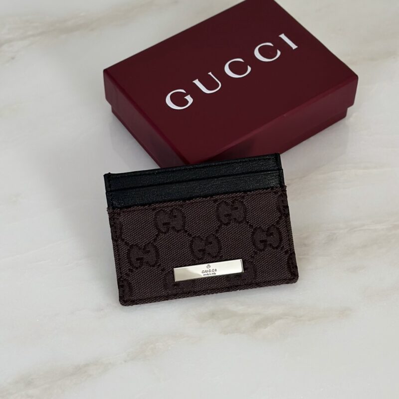 GUCCI 专柜品质，顶级原单货，实物实拍！款号875795深棕布