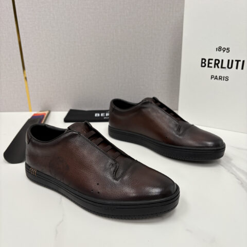 BERLUTI  Playtime  Venezia Softy 柔软小牛皮低帮运动鞋