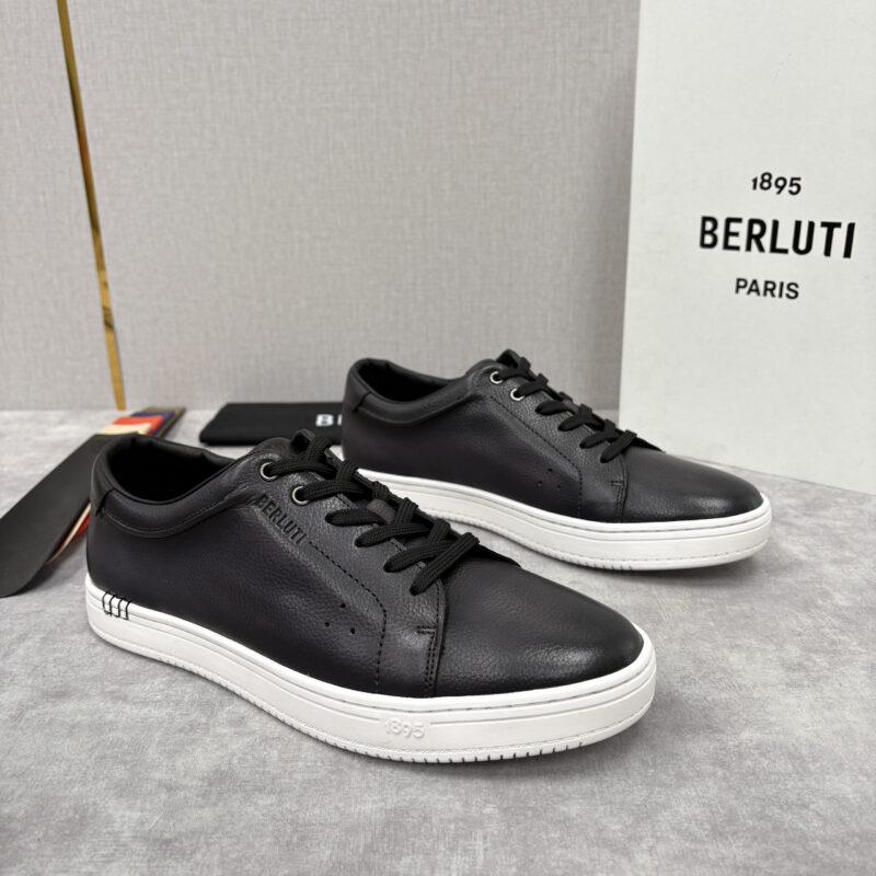 BERLUTI Playtime  Venezia Softy 柔软小牛皮低帮运动鞋