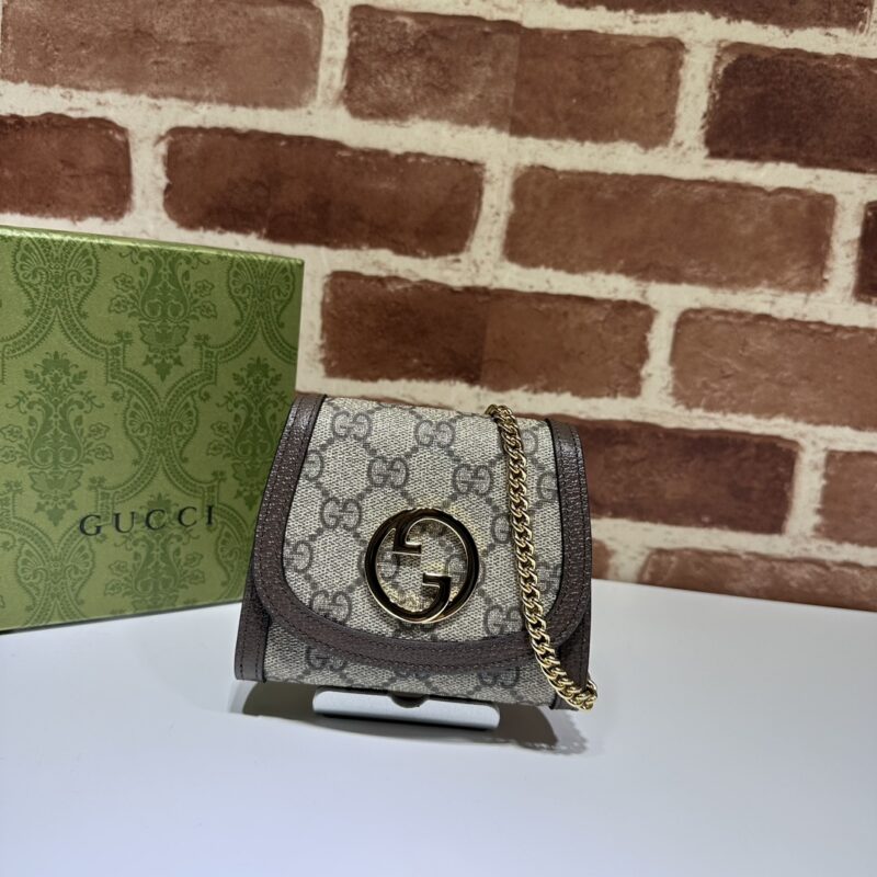 GUCCI 专柜品质，顶级原单货，实物实拍！款号725219啡胶