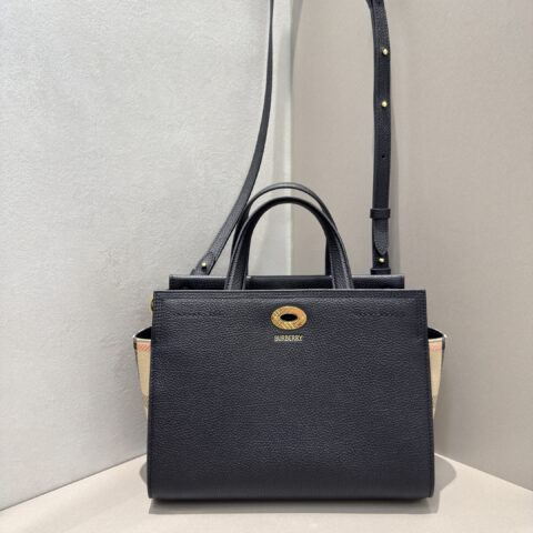 Burberry 迷你 Gotswolds 格纹托特包 型号0911