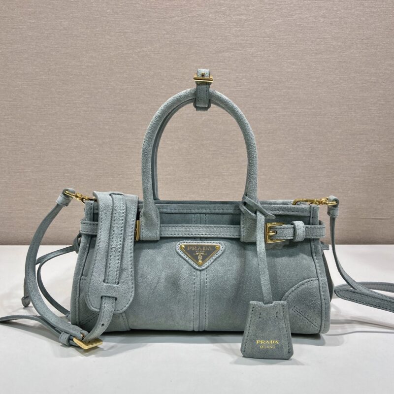 PRADA Softlux麂皮🎉1BA486迷你号