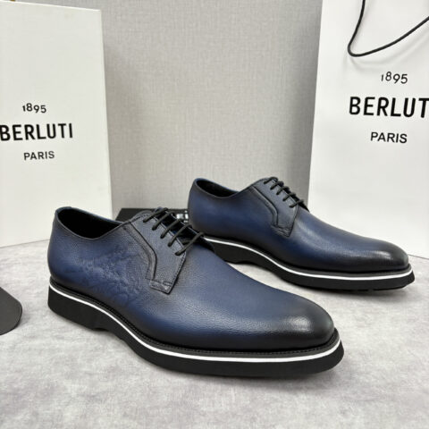 BERLUTI   New Alessio皮革牛津鞋