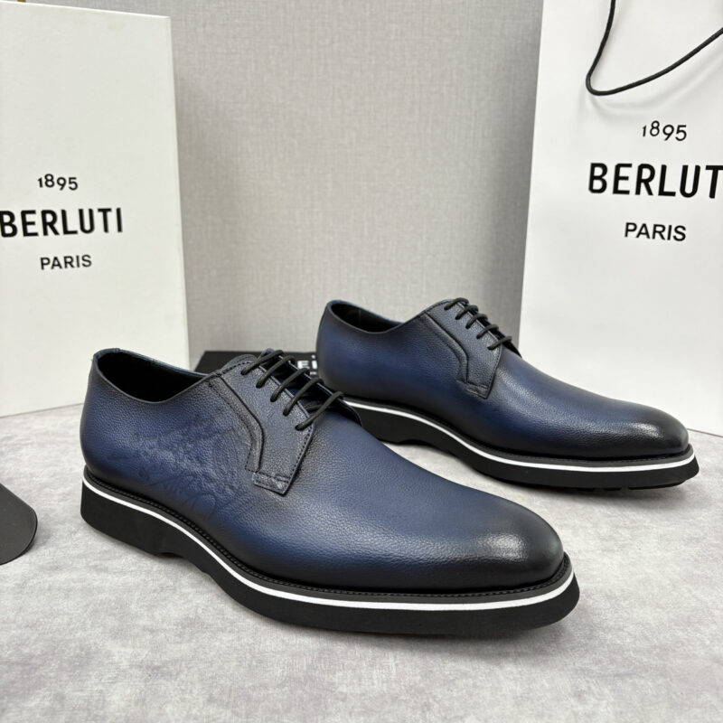 BERLUTI   New Alessio皮革牛津鞋