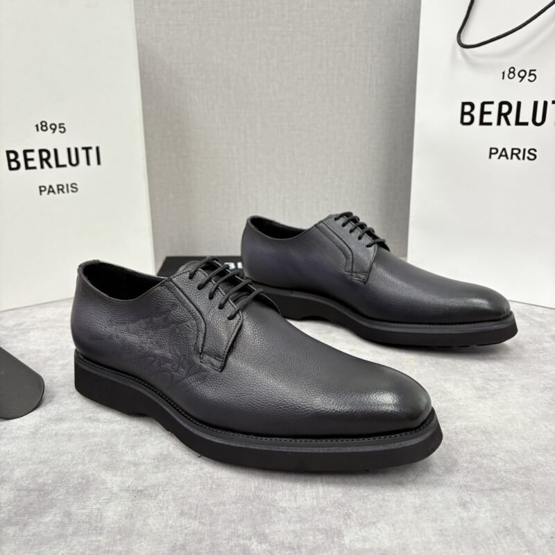 BERLUTI   New Alessio皮革牛津鞋