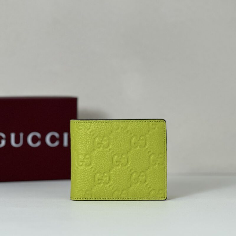GUCCI 专柜品质，顶级原单货，实物实拍！款号835002荧光绿压花
